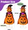 Pumpkin Decorations, Light Up 60 LED Pumpkin with Cloak with 8 Lighting Mode, Pop Up Jack-o-Lantern for Outdoor Indoor Garden Yard Porch Home Party Decor